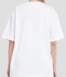 Oversized Effervescent Flowers Printed T-Shirt
